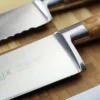 Couteau de chef SABATIER Provençao 100% forgé 20cm manche olivier
