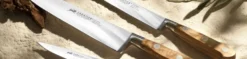 Couteau de chef SABATIER Provençao 100% forgé 20cm manche olivier