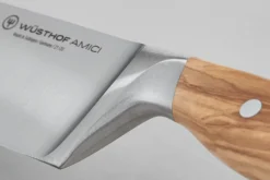 Couteau de chef Wüsthof Amici forgé 16cm en bois d'olivier