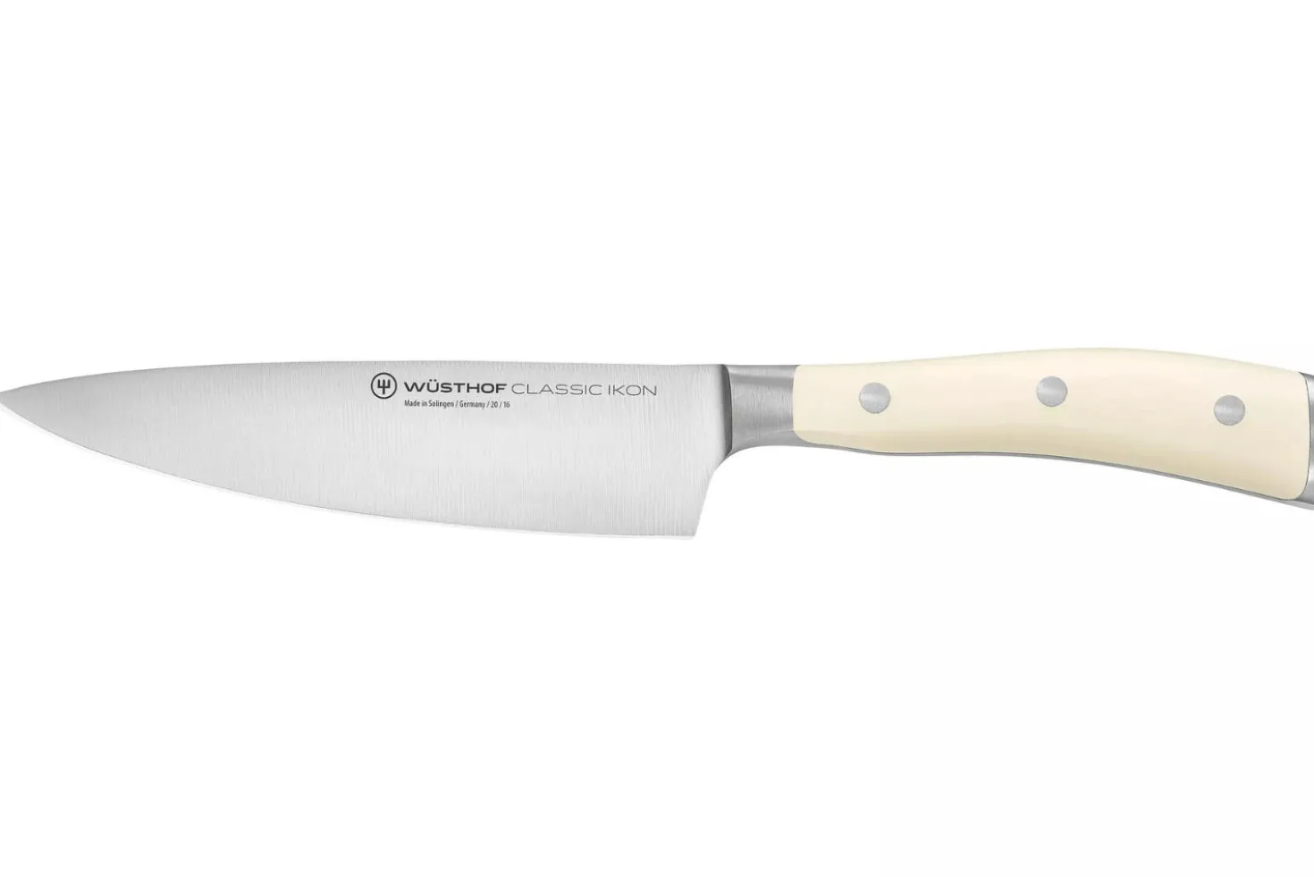 Couteau de chef Wüsthof Classic Ikon blanc forgé 16cm