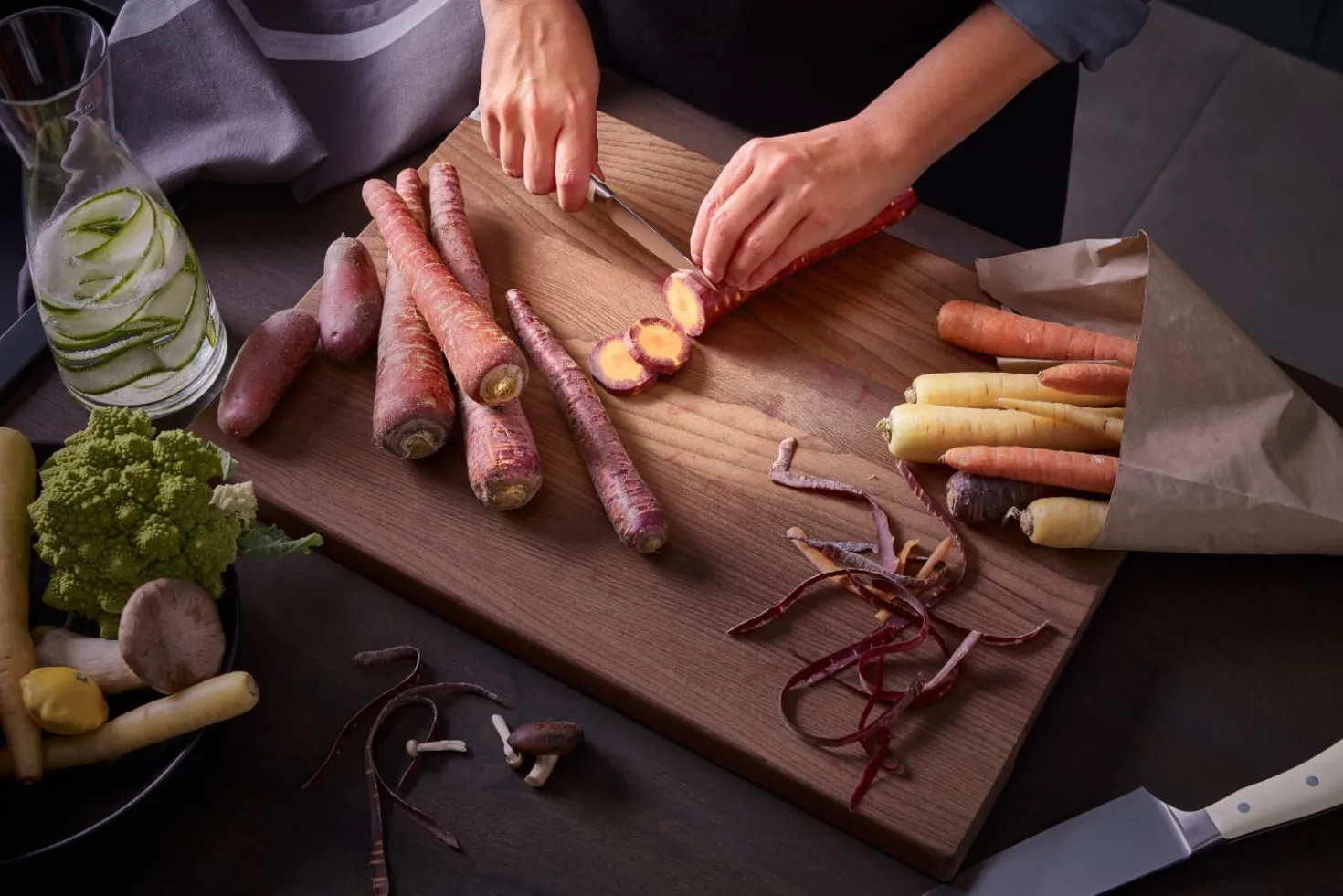 Couteau de chef Wüsthof Classic Ikon blanc forgé 20cm