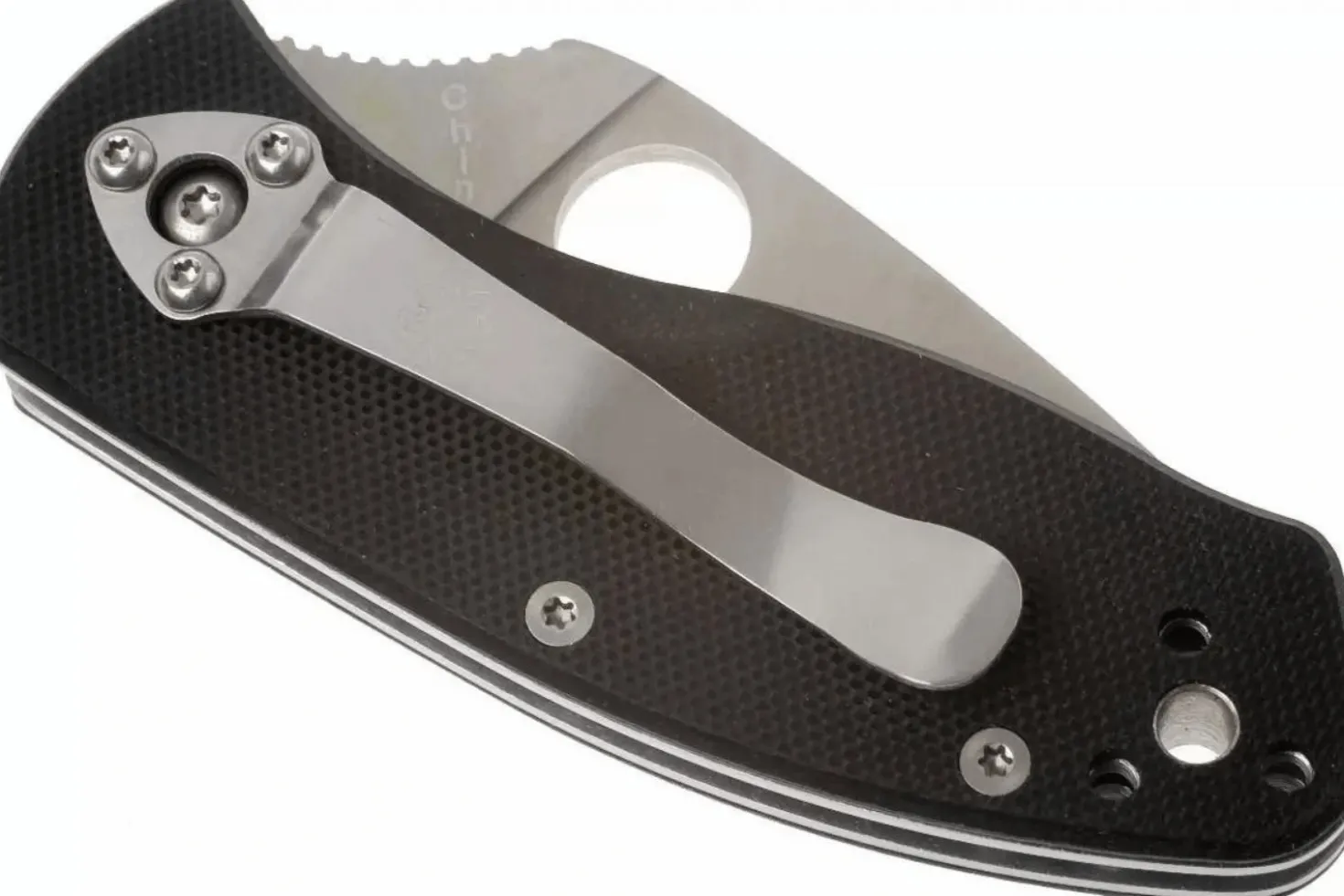 Couteau de poche Spyderco Ambitious C148GP manche en G10 9,1cm