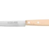 Couteau de table Nogent Classic lame crantée 11cm manche en hêtre