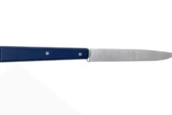 Couteau de table Opinel Bon Appétit Bois n°125 lame 11cm en inox manche en charme bleu marine
