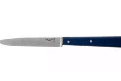 Couteau de table Opinel Bon Appétit Bois n°125 lame 11cm en inox manche en charme bleu marine