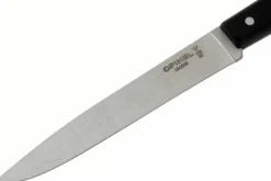 Couteau de table Opinel Bon Appétit Bois n°125 lame 11cm en inox manche en charme noir