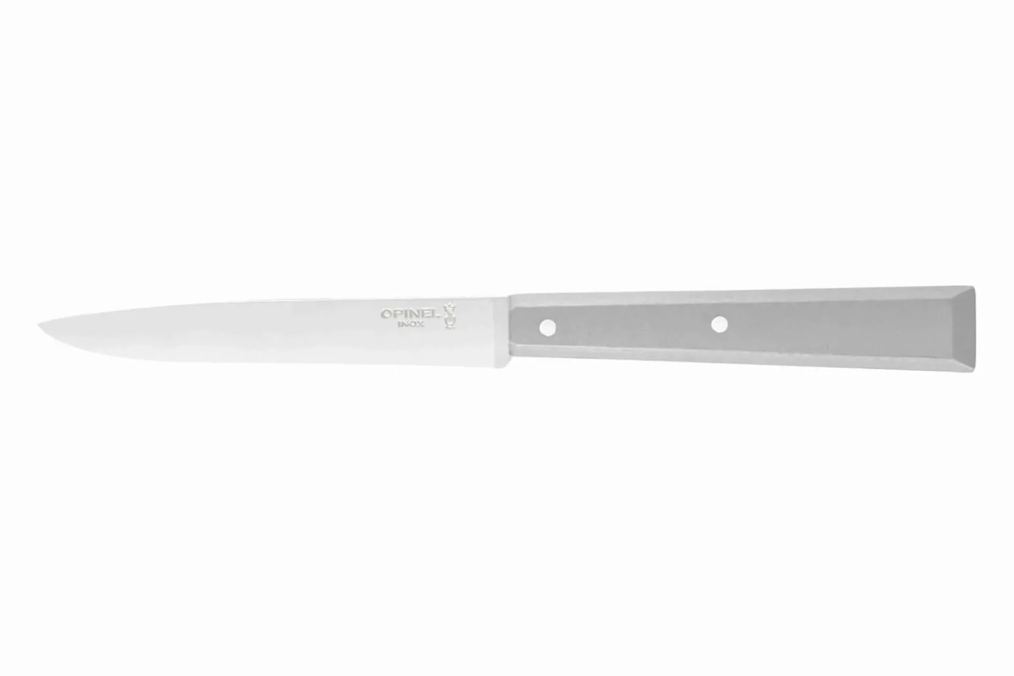 Couteau de table Opinel Bon Appétit Bois n°125 lame 11cm en inox manche en charme nuage