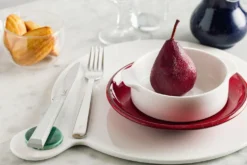 Couteau de table Opinel Bon Appétit Bois n°125 lame 11cm en inox manche en charme nuage