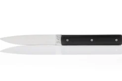 Couteau de table Perceval 9.47 en ébène du Gabon