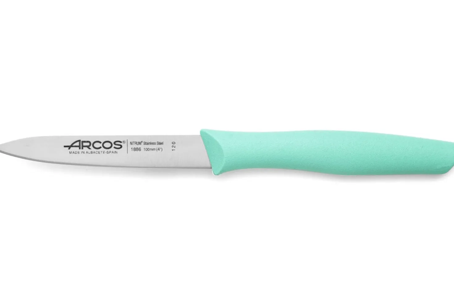 Couteau d'office Arcos Nova 10cm manche vert menthe
