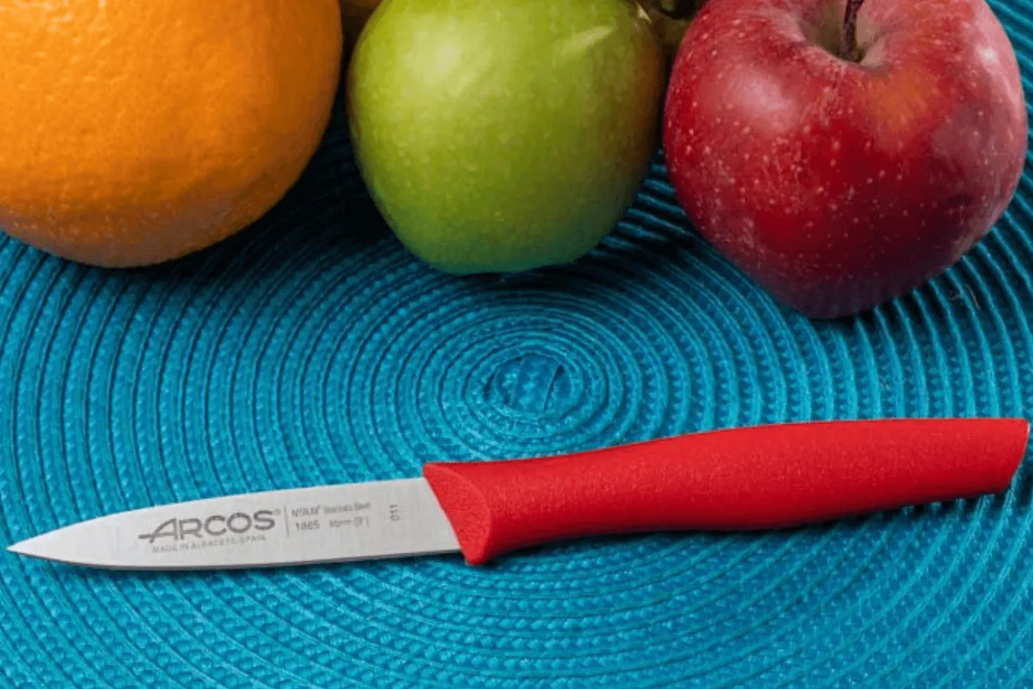 Couteau d'office Arcos Nova 8,5cm manche rouge