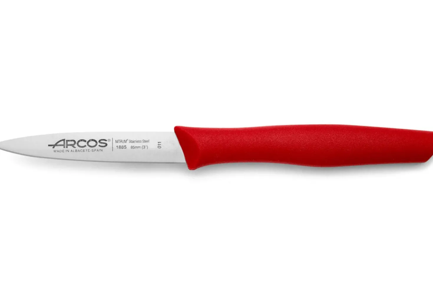 Couteau d'office Arcos Nova 8,5cm manche rouge