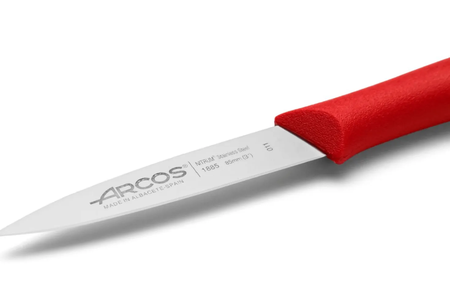 Couteau d'office Arcos Nova 8,5cm manche rouge