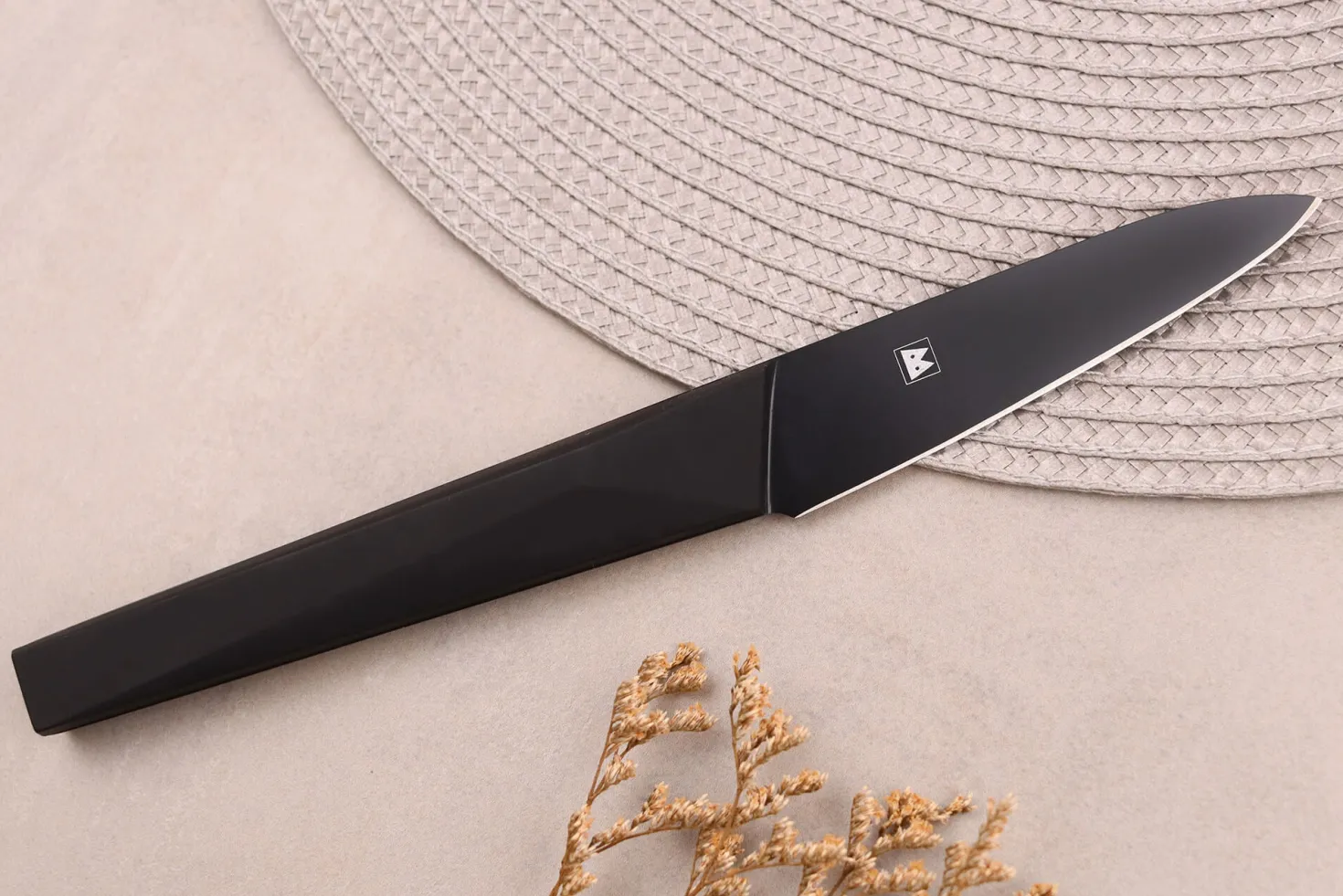 Couteau d'office 10cm japonais Satake Cutlery Black