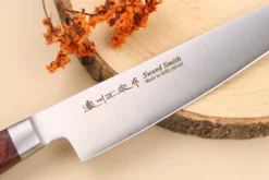 Couteau d'office 13,5cm japonais Satake Cutlery Brown Pakkawood