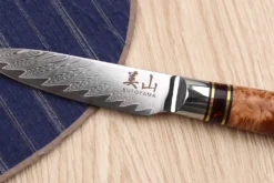 Couteau d'office 8cm Kutoyama damas nid d'abeille
