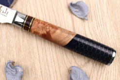 Couteau d'office 8cm Kutoyama damas nid d'abeille