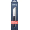 Couteau d'office Intempora Opinel n°226 lame crantée 10cm manche bleu marine