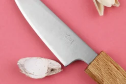 Couteau d'office japonais artisanal Wusaki Migaki G3 8cm