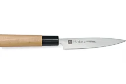 Couteau d'office japonais Chroma Haiku grand modèle 12cm manche Honoki