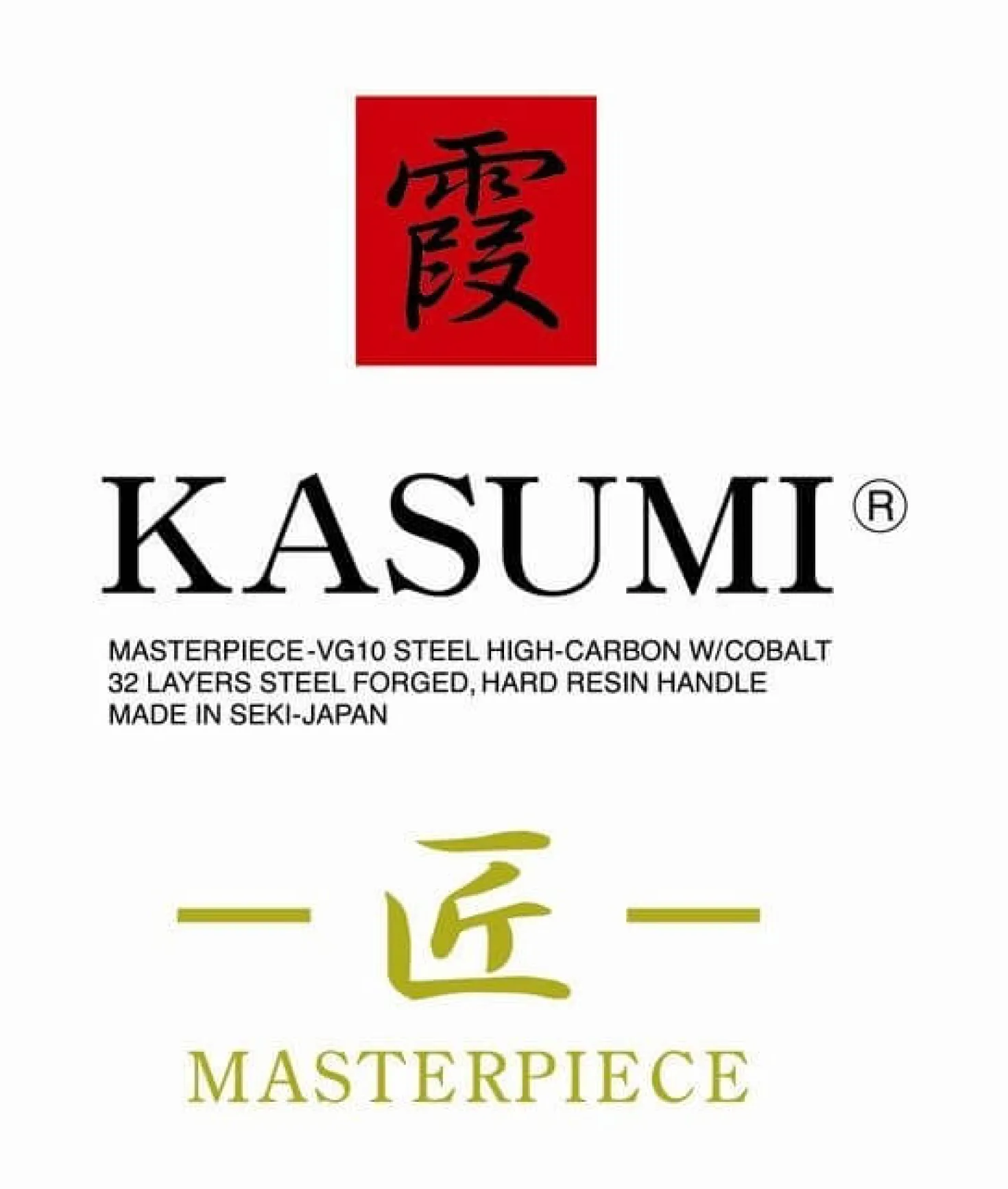 Couteau d'office japonais Kasumi Masterpiece damas haut de gamme 12cm