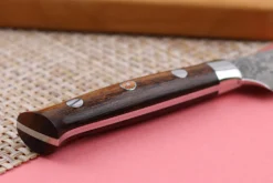 Couteau d'office japonais Takeshi Saji R2 Damas Mosaïque 8cm