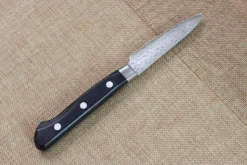 Couteau d'office japonais Tsunehisa VG10 Damascus 45 couches 7.5cm