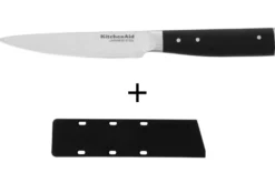 Couteau d'office Kitchen Aid Gourmet lame acier japonais 11cm + étui de protection