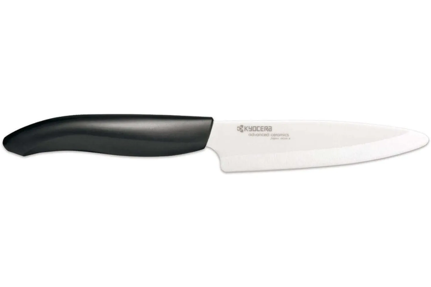 Couteau d'office Kyocera lame céramique 11 cm manche noir