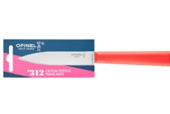 Couteau d'office Opinel Les Essentiels + n°312 lame 10cm manche en polymère rouge