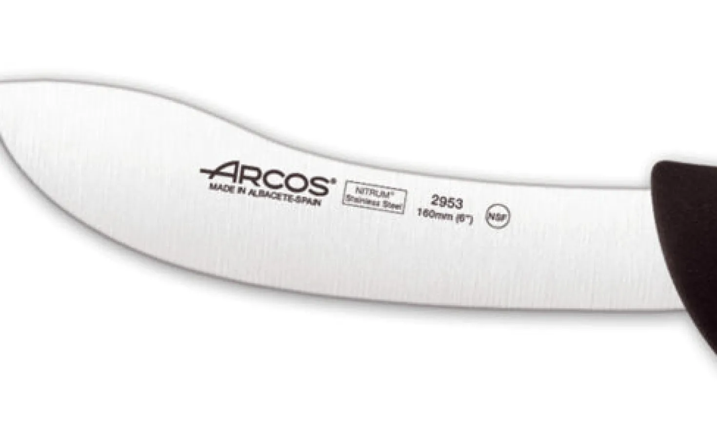 Couteau à dépouiller pro 16cm acier NITRUM® ARCOS 2900