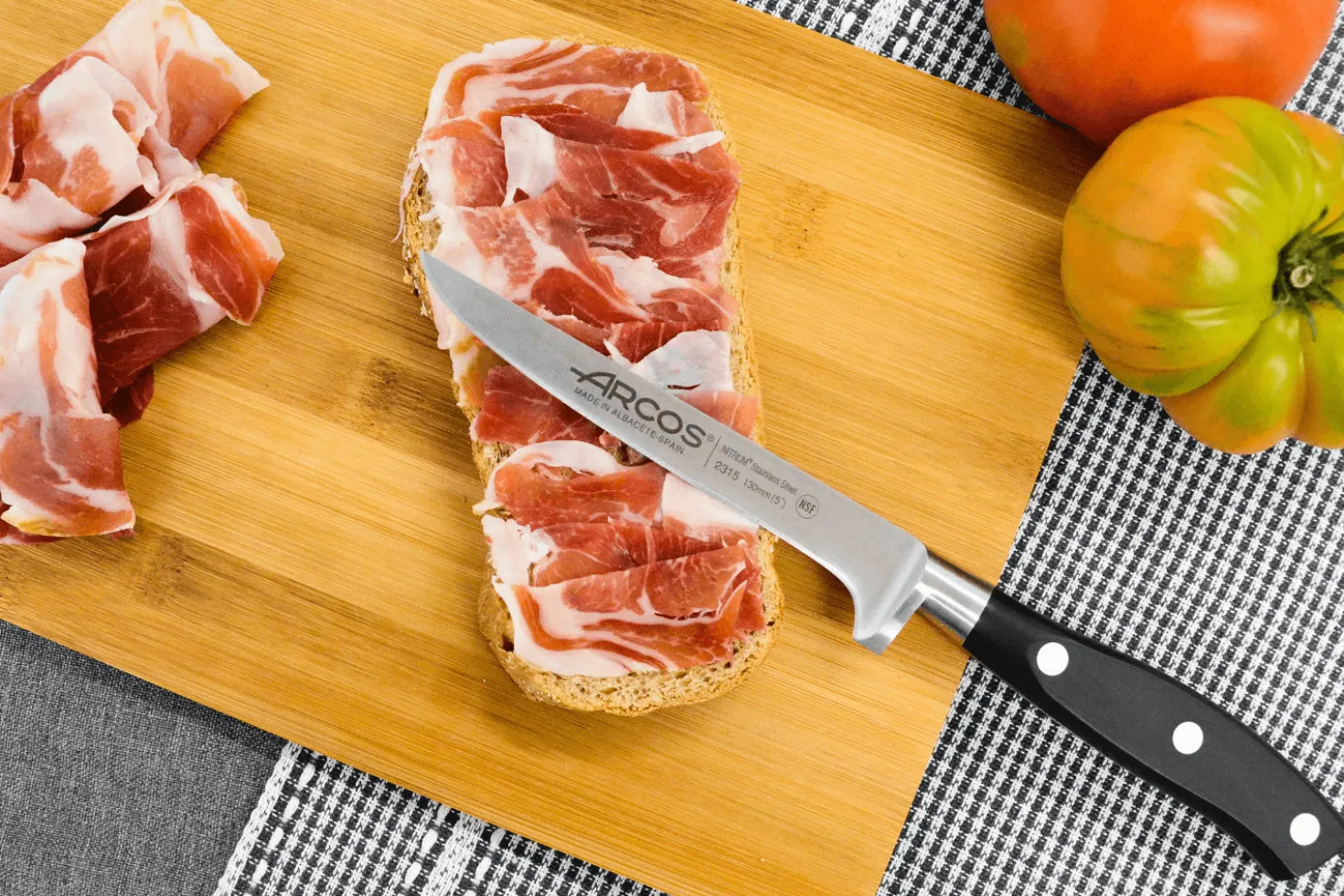 Couteau à désosser Arcos Riviera en acier forgé 13cm