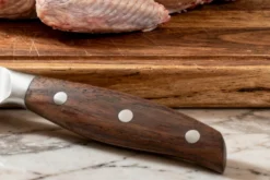 Couteau à désosser 16cm Guillaume Leonard Cuistot en acier inoxydable et bois de santal rouge