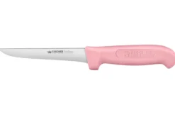 Couteau à désosser Fischer Creative Chef 14cm manche surmoulé rose