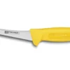 Couteau à désosser professionnel Fischer HACCP lame courbée 13cm manche jaune