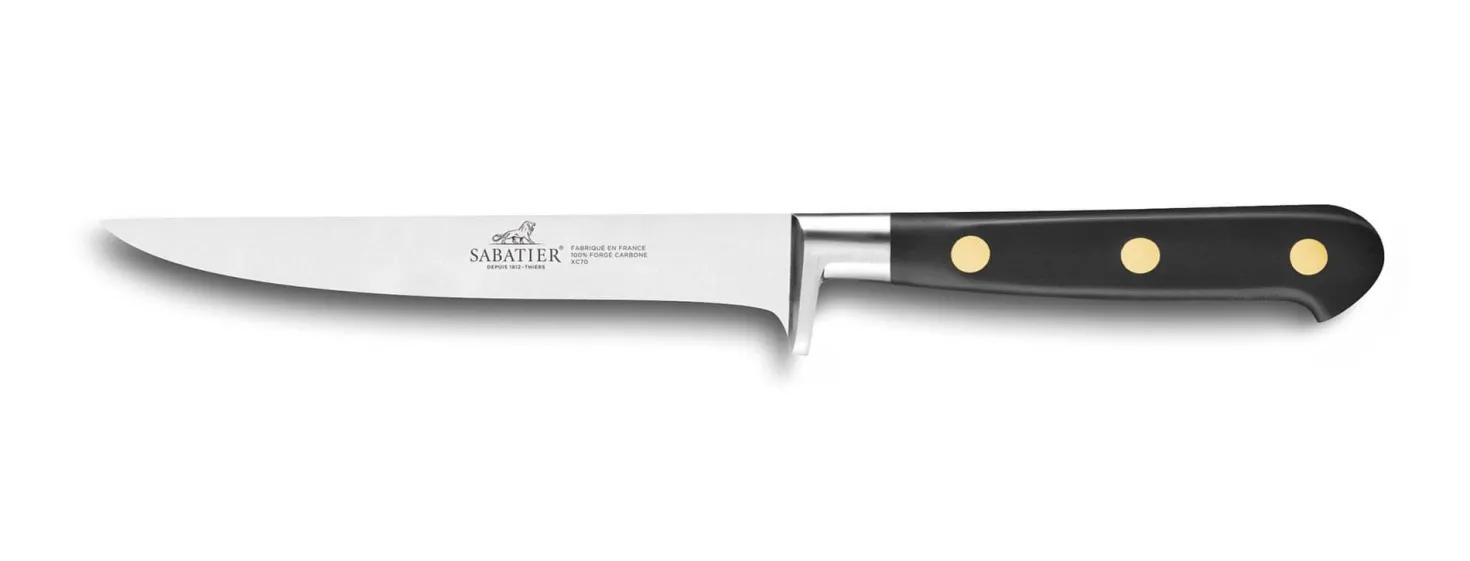 Couteau à désosser Sabatier Idéal carbone 100% forgé 13cm