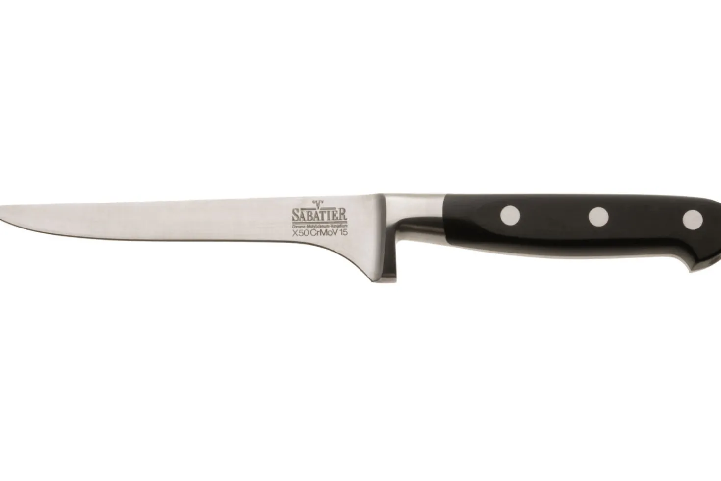 Couteau à désosser V. Sabatier lame inox 14cm manche ABS