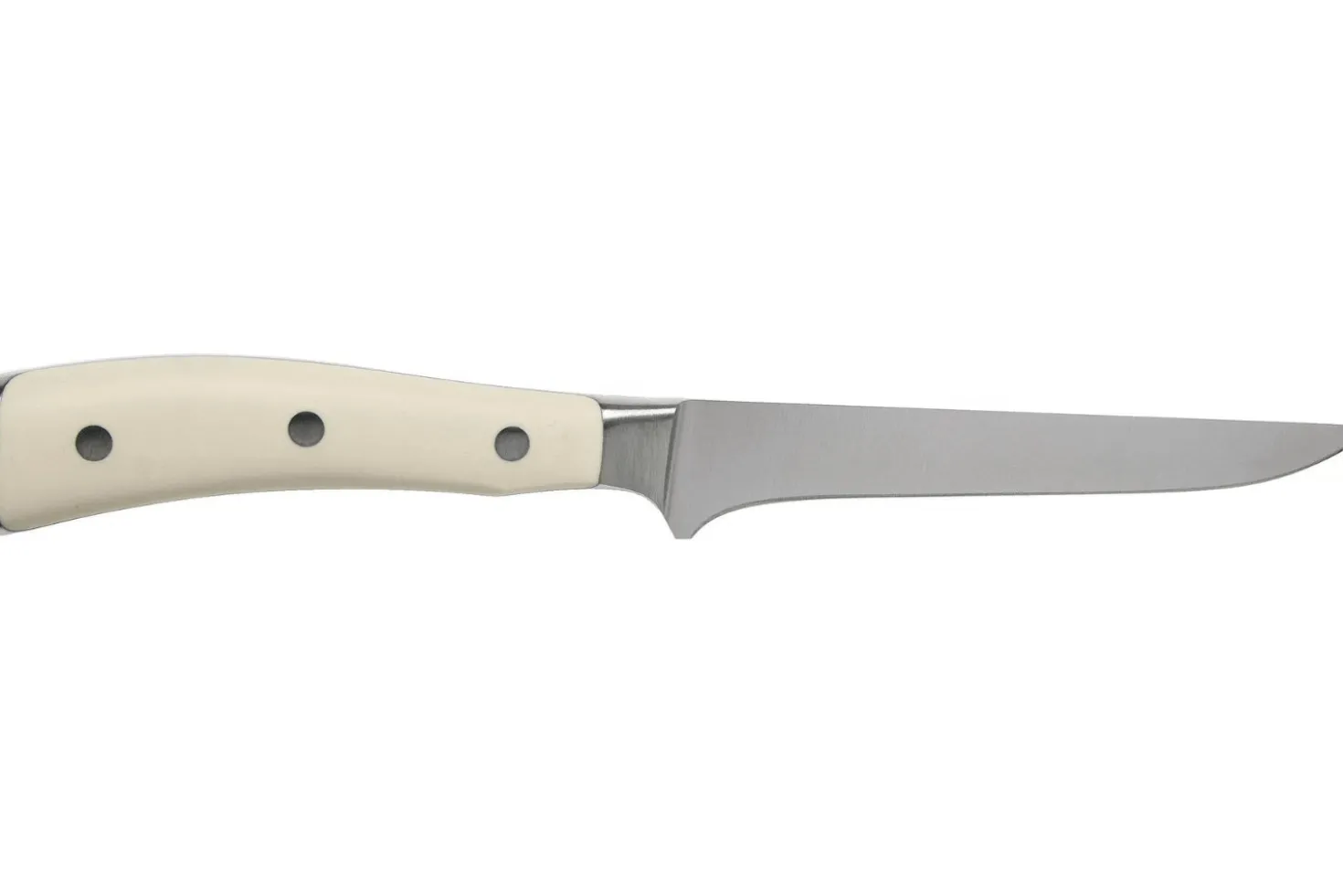 Couteau à désosser Wüsthof Classic Ikon blanc forgé 14cm