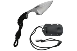 Couteau EDC Wildsteer Krill KR0113 lame 5cm manche paracorde + étui Kydex