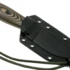 Couteau Esee 3 3PMDE-005 lame acier carbone 8,8cm manche G10 coyote et noir + étui