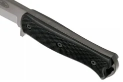 Couteau Fallkniven A1xb Expedition Knife Tungsten Carbide lame noire 16cm manche Thermorun noir + étui Zytel