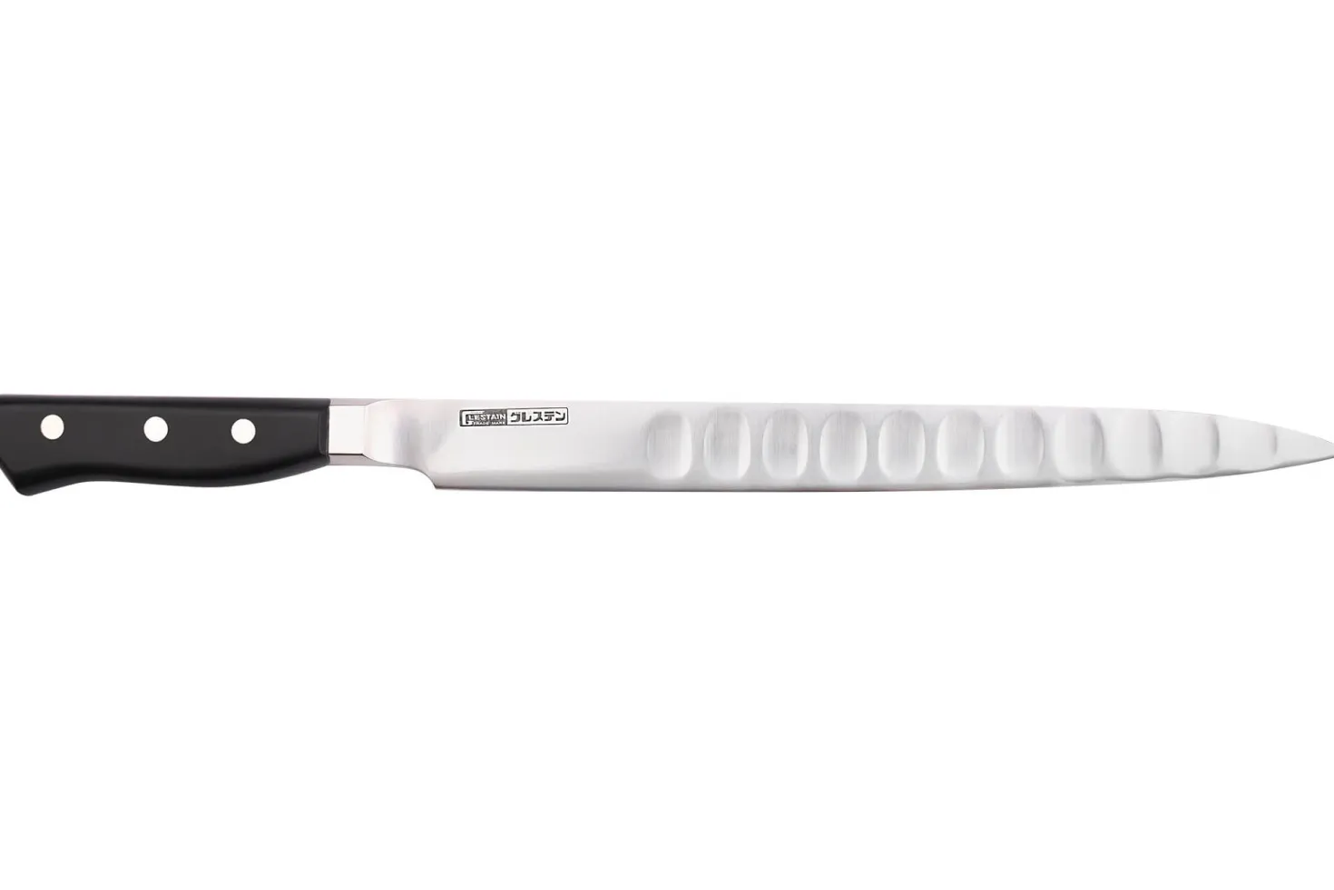 Couteau filet de sole alvéolé japonais Glestain K Series 25cm