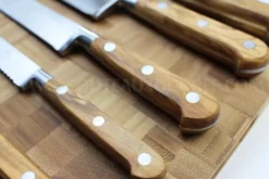 Couteau filet de sole SABATIER Provençao 100% forgé 15cm en olivier