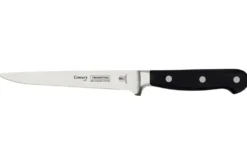 Couteau filet de sole Tramontina Century lame forgée 15cm manche polycarbonate noir