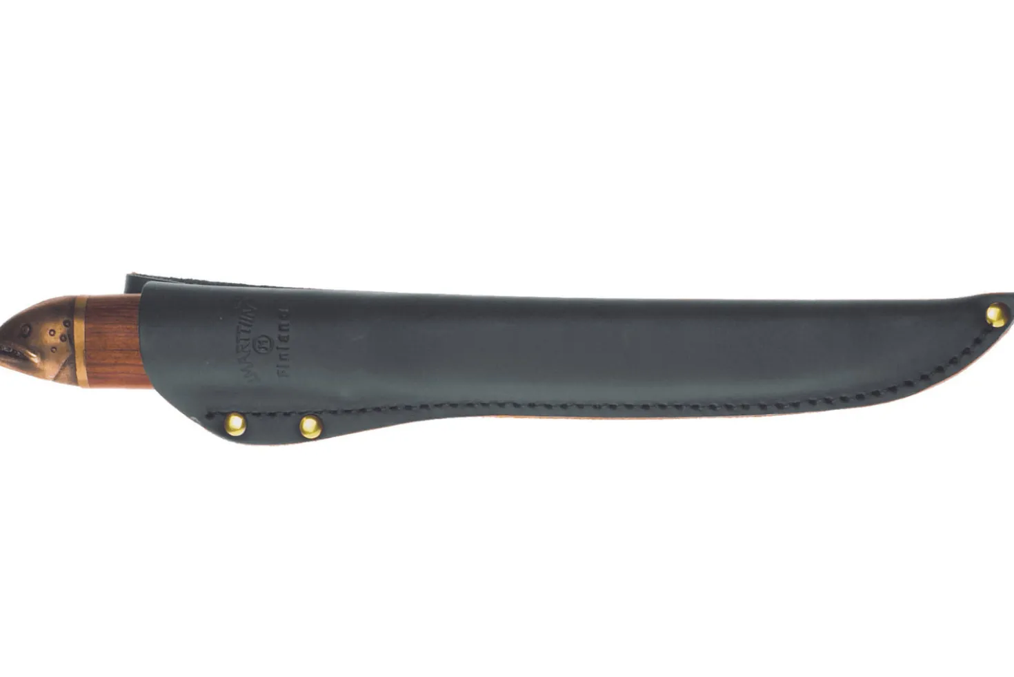 Couteau à filets Marttiini Saumon 552017 lame 19cm manche bois + étui