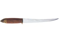 Couteau à filets Marttiini Saumon 552017 lame 19cm manche bois + étui