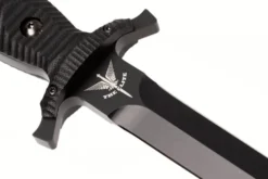 Couteau Fox Military Bellum 21711 lame 17,5cm manche G10 noir + étui