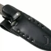 Couteau Fox Military Bushman FX.609OD lame 16cm manche micarta + étui en cuir