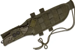 Couteau Fox Military Parang 21717 lame 17cm manche Forprene + étui en nylon + kit de survie