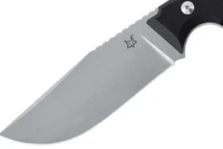 Couteau Fox Octopus Vulgaris FX.510 lame 11,5cm manche G10 noir + étui en cuir